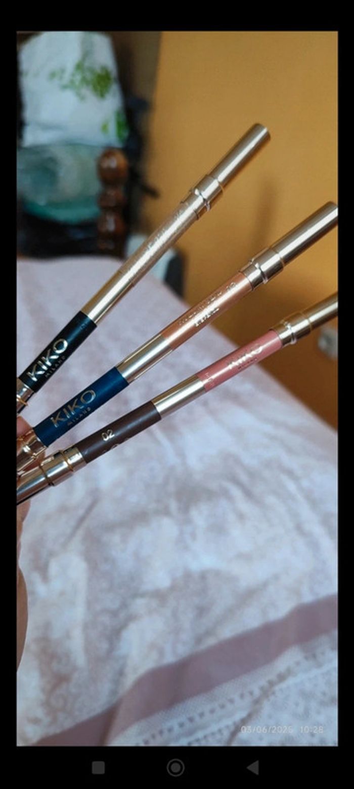 Kiko Milano Trio Eye Lasting Duo Eyeliner Crayon - photo numéro 3