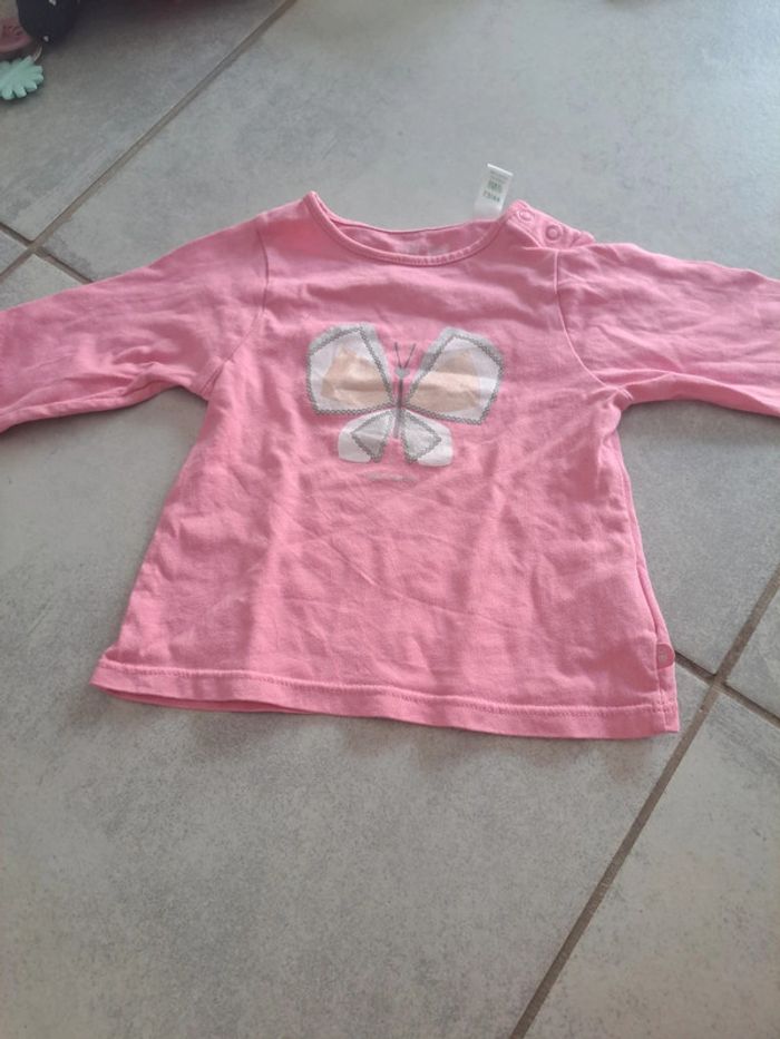 T shirt manche longue 12 mois