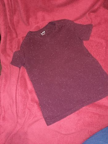 T shirt bordeaux