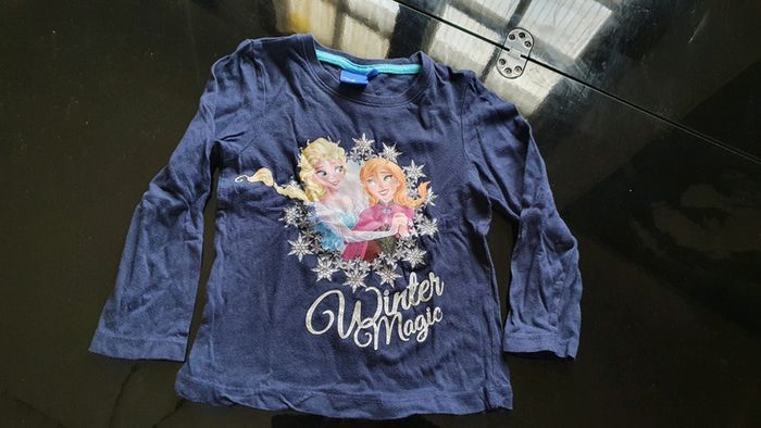 Tee-shirt La reine des neiges Disney 4 ans