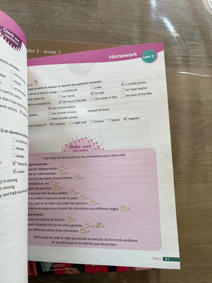 Lot livres new connect 3e - photo numéro 7