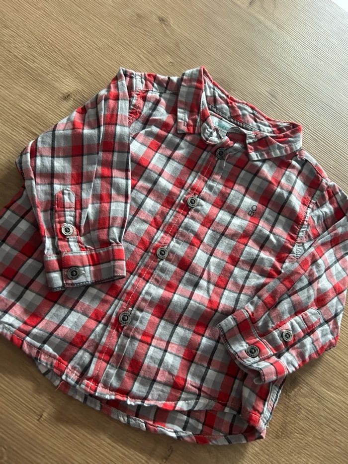 Chemise à carreaux Obaïbi - photo numéro 3