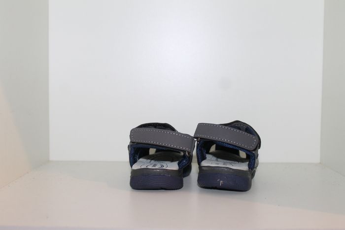 jolie sandales nus pieds grise et bleue 20 - photo numéro 5