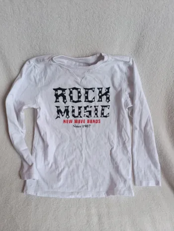 T-shirt manches longues tex 5-6 ans