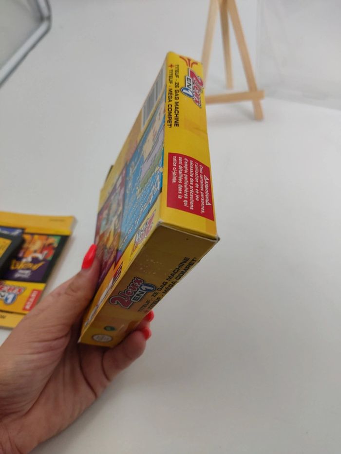 Game boy Advance GBA Nintendo titeuf 2 jeux en 1 mega compet ze gag machine - photo numéro 11