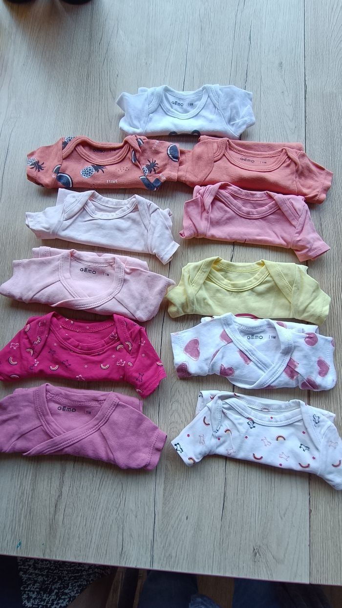 Lot 1mois été fille