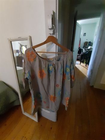 Blouse fleurie