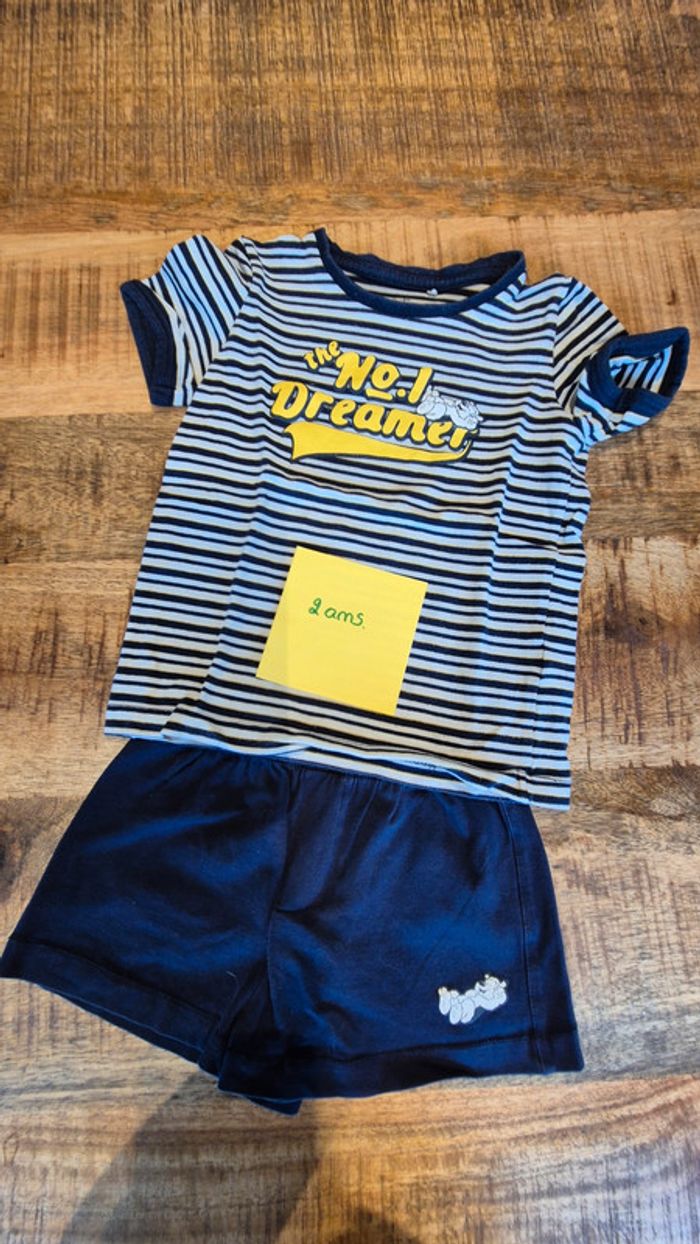 pyjama short 2ans