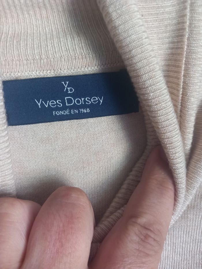 Pull col roulé taille XL Yves Dorsey - photo numéro 4