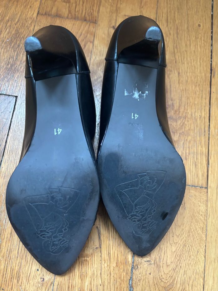 Escarpins noirs bata taille 41 - photo numéro 5
