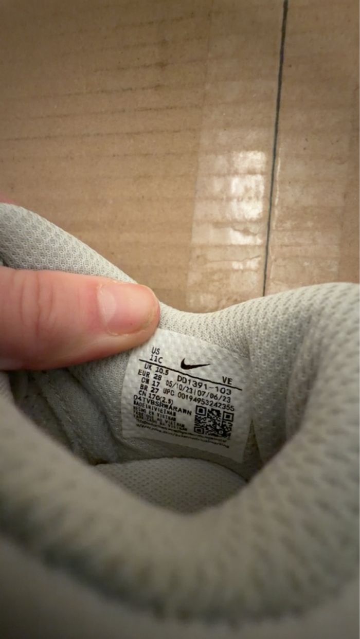 Nike dunk grise - photo numéro 3