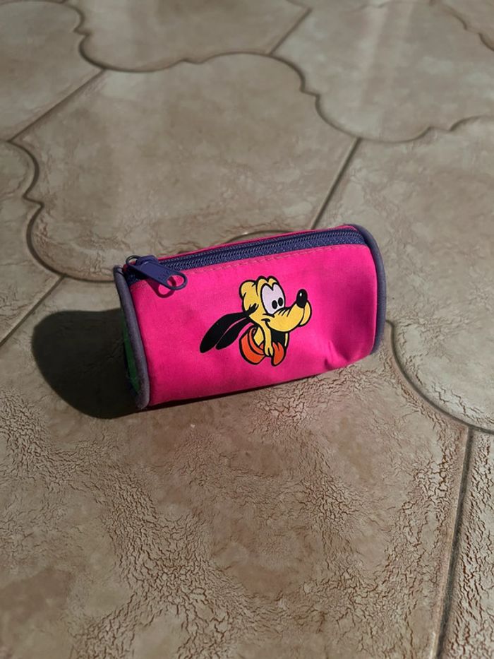 Ancien porte monnaie vintage pluto