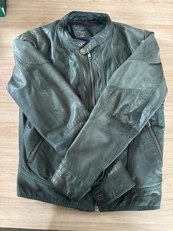 Veste en cuir Pepe Jeans taille S