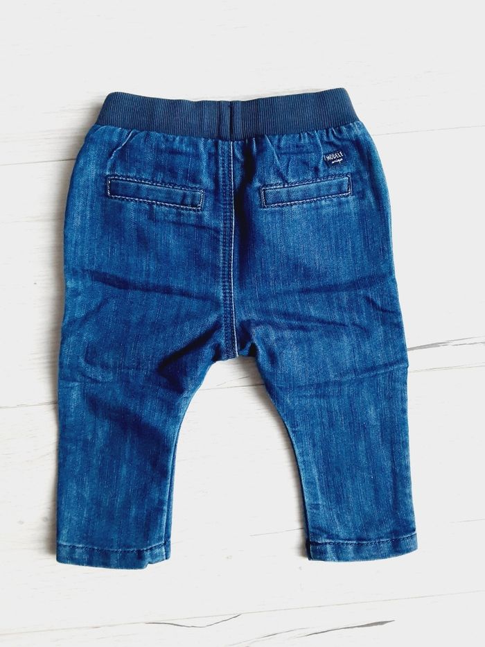 Vêtement bébé mixte pantalon type jean Tape à l’œil 6 mois - photo numéro 3