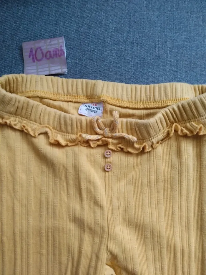 Legging jaune - photo numéro 2