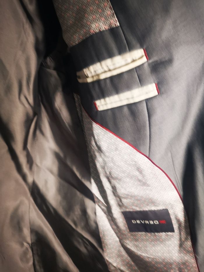 Veste blazer costume gris Devred taille M - photo numéro 5