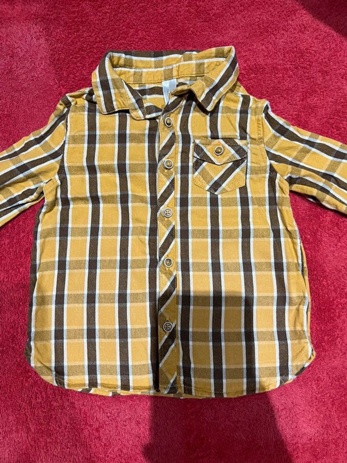 Chemise manches longues