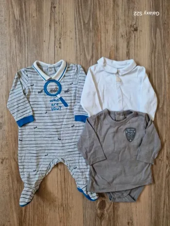 Lot vêtements 1 mois