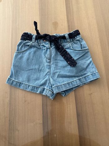 Short en jean
