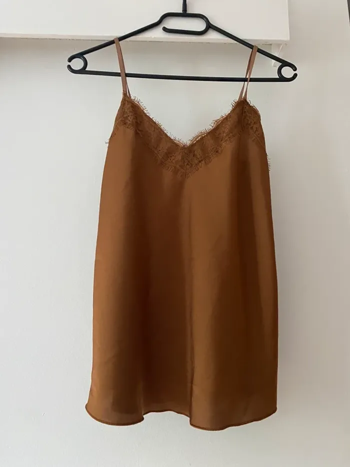 Débardeur marron - Boutique indépendante - photo numéro 3