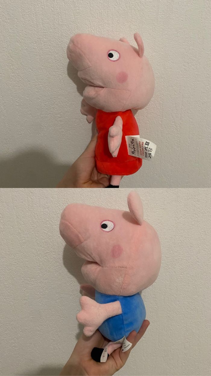 Peluche peppa et Georges musicale - photo numéro 2