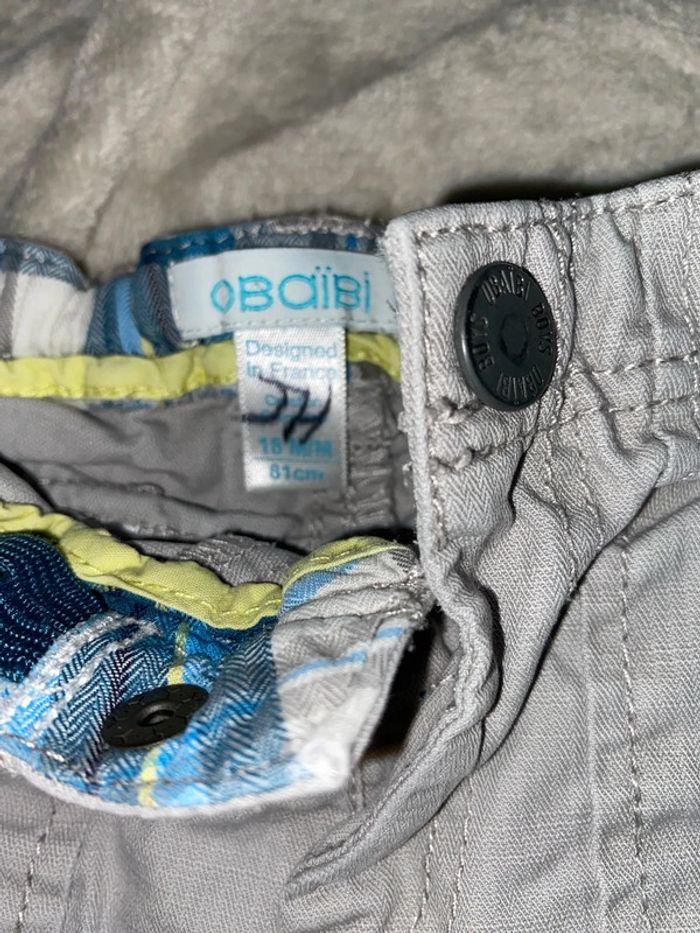 Pantalon obaibi gris - photo numéro 2