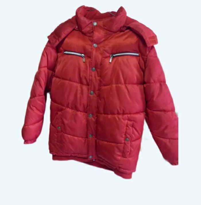 Parka rouge très chaude