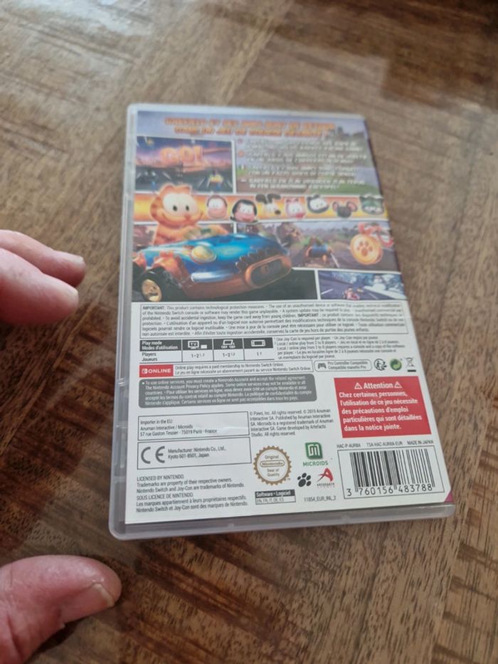 Garfield kart switch - photo numéro 3