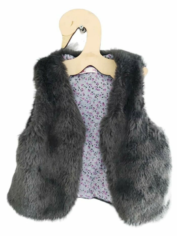 4-5 ans fille gilet sans manche