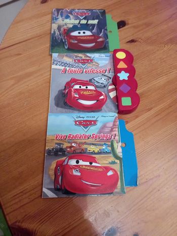 Livres interactifs cars disney