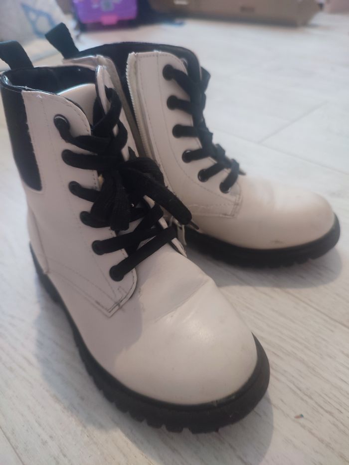 Boots blanches T30 - photo numéro 3