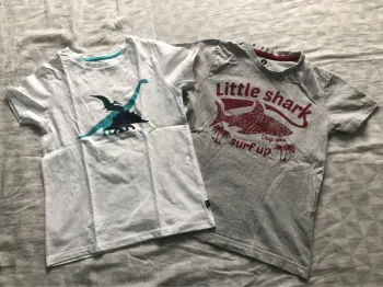 Lot de 2 t-shirts 6 ans