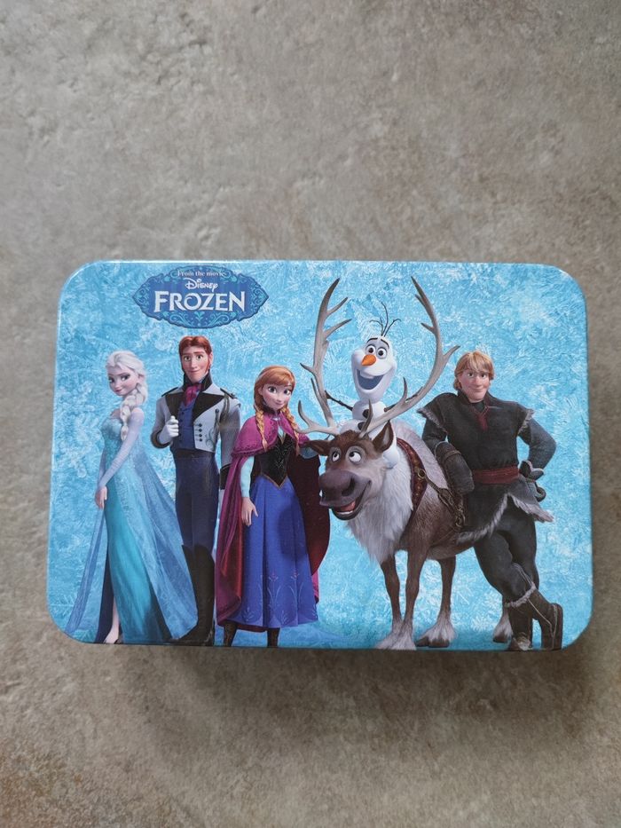 Lot boîtes métalliques Reine des neiges - photo numéro 5