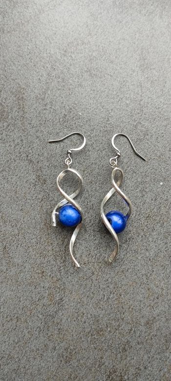 Boucle d'oreilles spirale