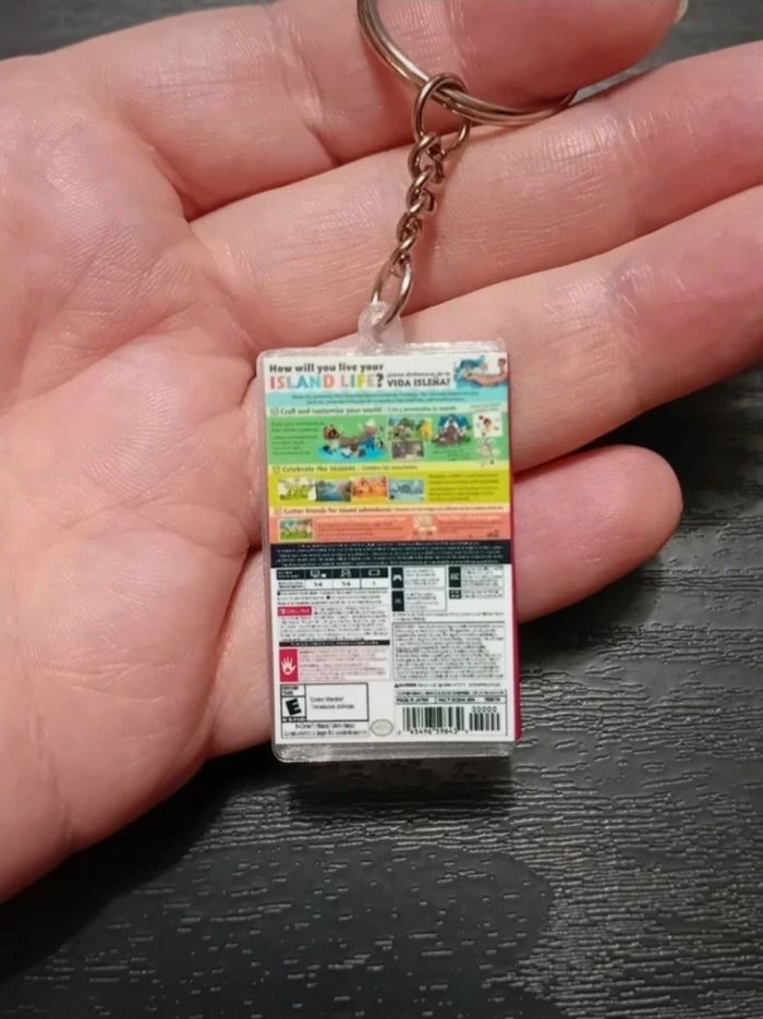 Animal crossing New horizons
Porte-clés réplique miniature 🔑
Nintendo Switch - photo numéro 2
