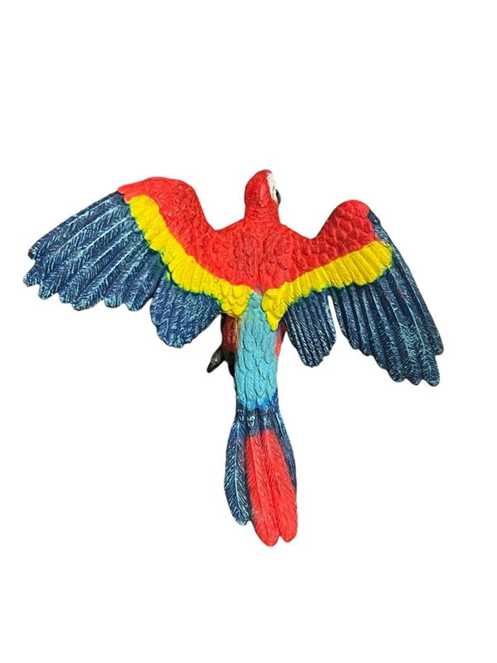 Figurine oiseau perroquet ara écarlate/rouge Schleich 14737 - photo numéro 4