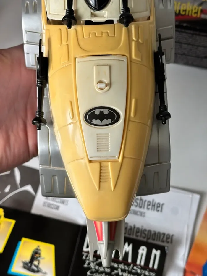 Véhicule voiture Batman figurine vintage complet Kenner la série animée , patrouilleur polaire - photo numéro 17