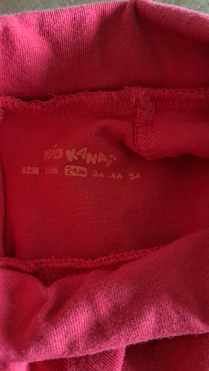 t-shirt kidkanai 24mois👶 - photo numéro 3