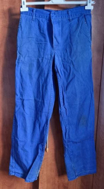 Pantalon bleu de travail taille 38 Giss