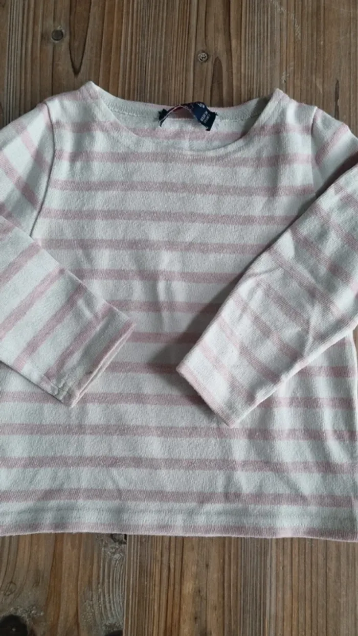 T-shirt manche longues saint james 24 mois