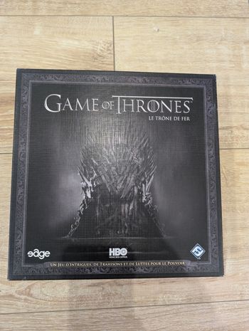 Jeu de société Game of Thrones, le throne de fer