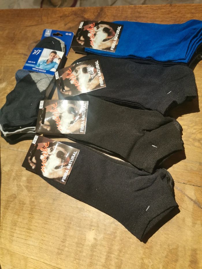 Lot de 5 x 3 paires de chaussettes basses homme