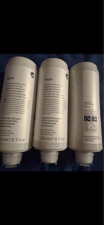 Lot de 3 après shampoing professionnel neuf 