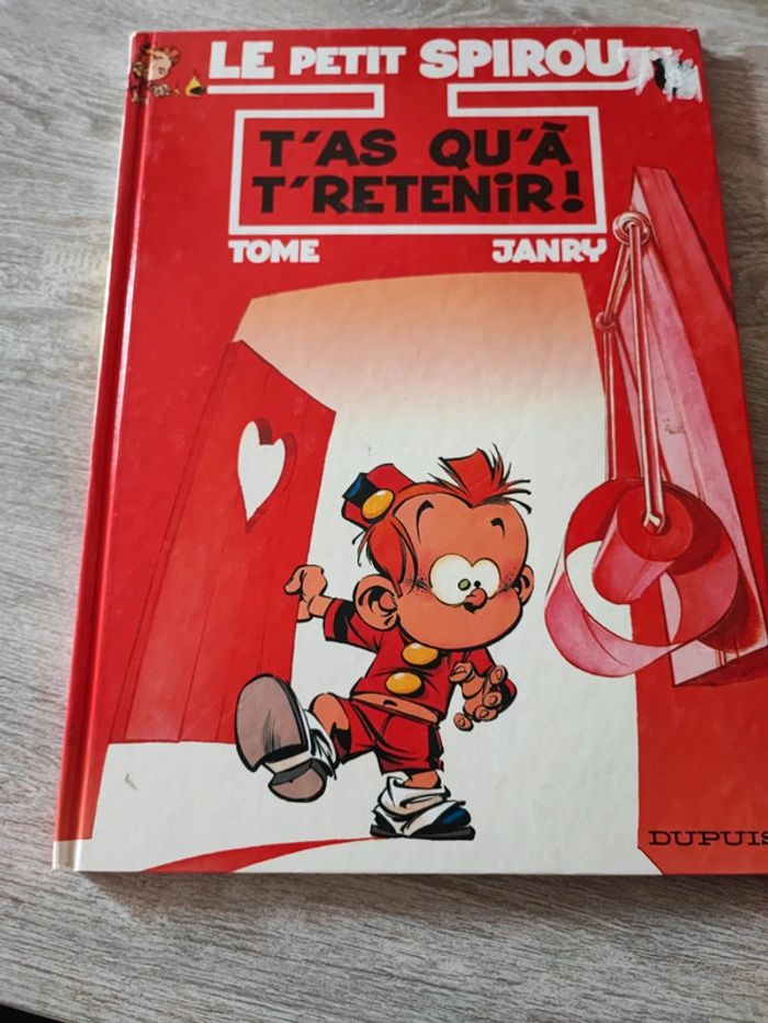 Bd le petit Spirou - numéro 8 - t'as qu'à te retenir