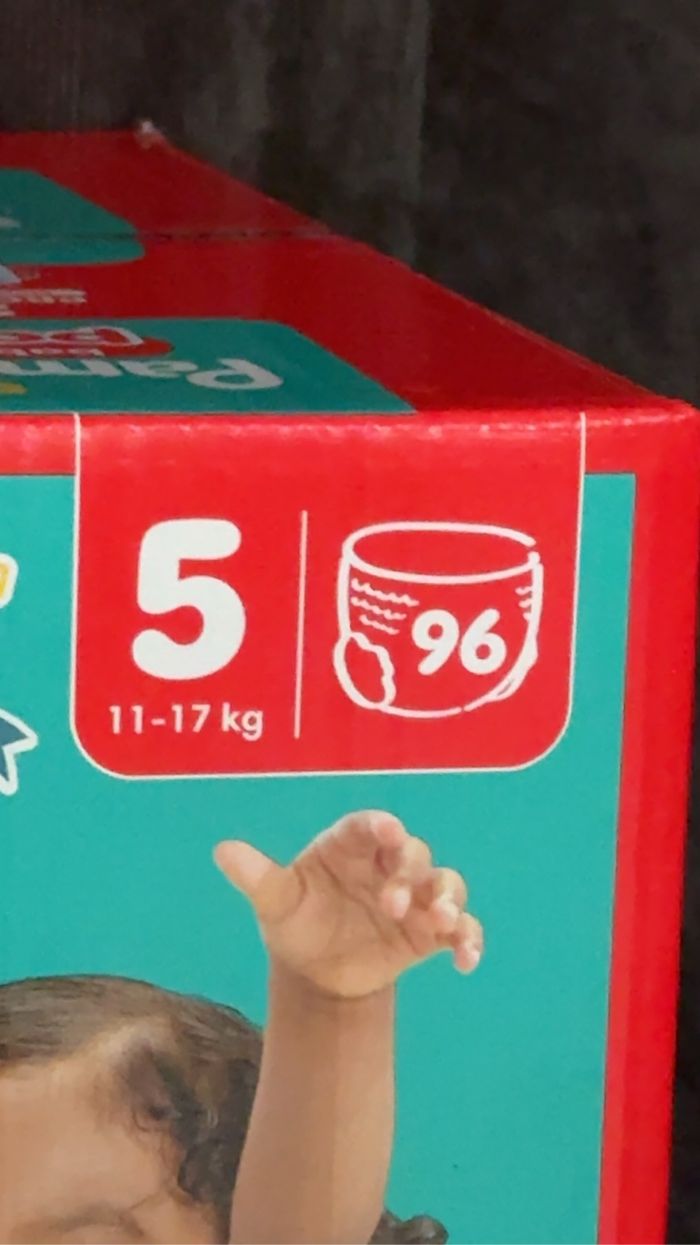 Couches Pampers XXL Baby pants Taille 5 Neuf Lotx2 - photo numéro 2