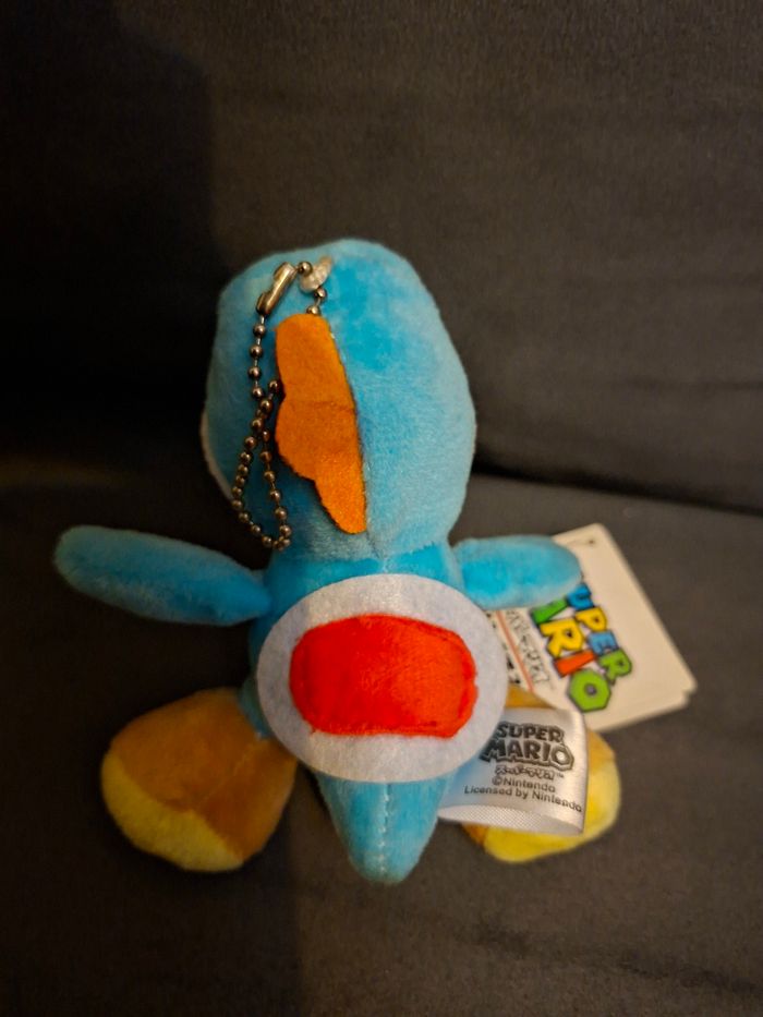 Peluche Yoshi Bleu - Collection Officielle Nintendo San-Ei (Neuve avec étiquettes) - photo numéro 4