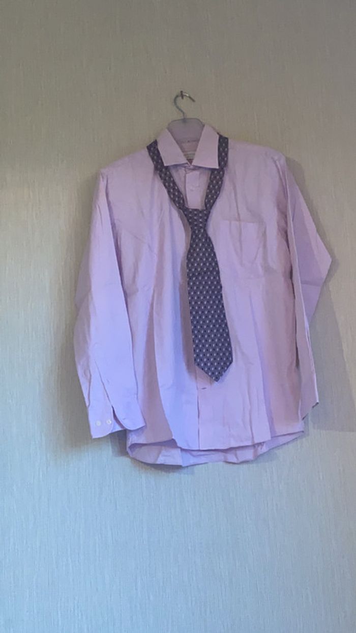 Chemise C&A avec cravate Brice