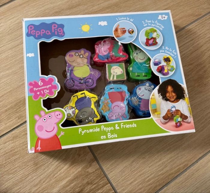 Jeu en bois Peppa pig