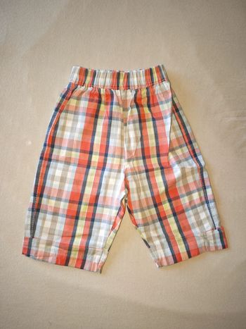 Joli pantalon à carreaux 44 cm naissance