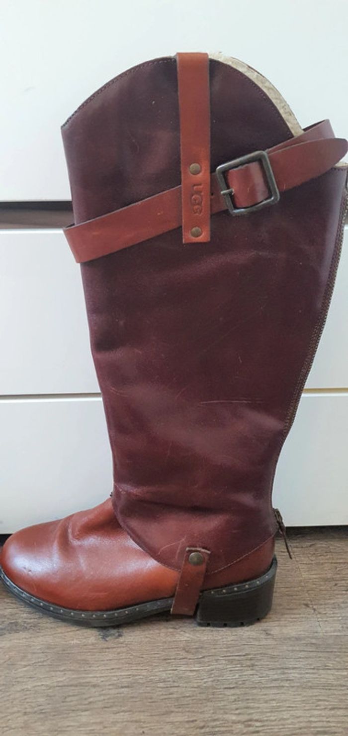 Botte ugg cuir - photo numéro 7
